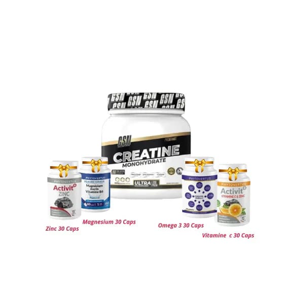 GSN Great Sport Nutrition - Creatine Monohydrate 500g GSN Great Sport Nutrition - Creatine Monohydrate 500g